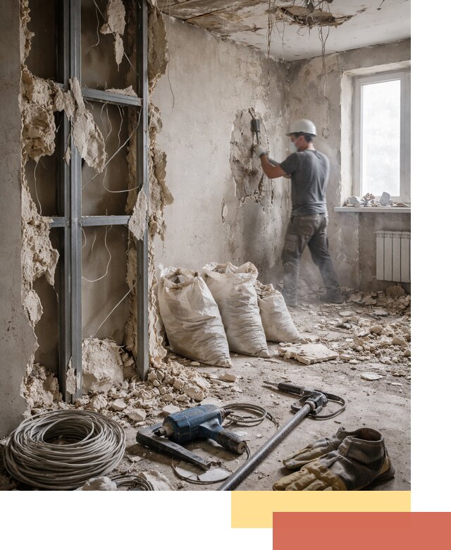 Профессиональный демонтаж зданий и конструкций в Похвистнево