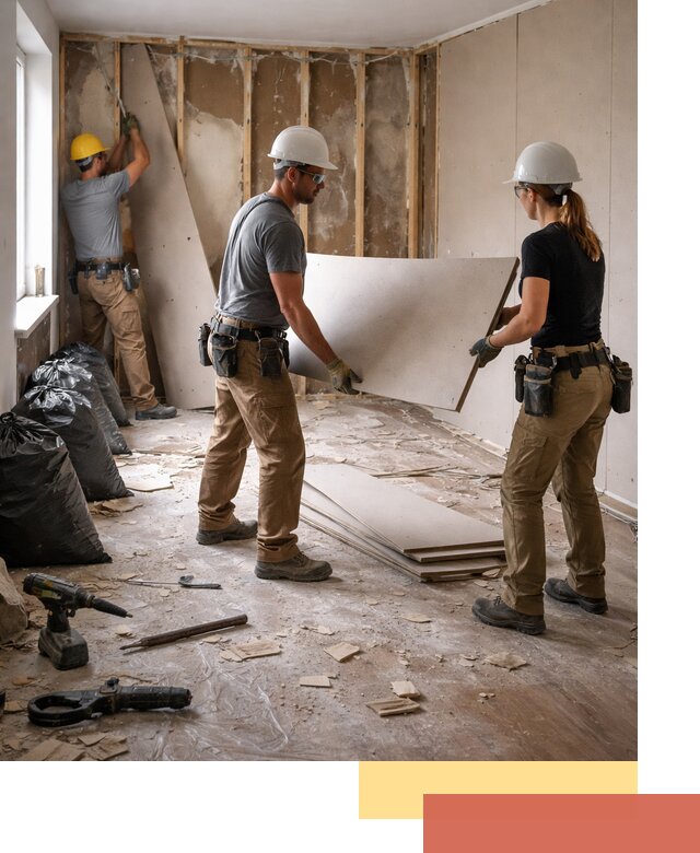 Демонтаж стеновых панелей в Похвистнево быстро и аккуратно