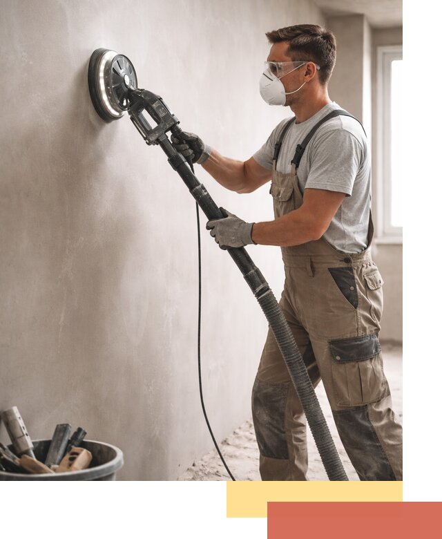 Профессиональная шлифовка стен в Похвистнево быстро и качественно