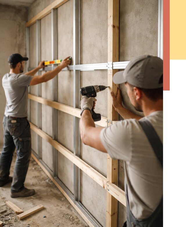 Устройство обрешетки под панели в Похвистнево от 2153 руб. — монтаж под ключ | ОТДЕЛОЧНИК-Пхв