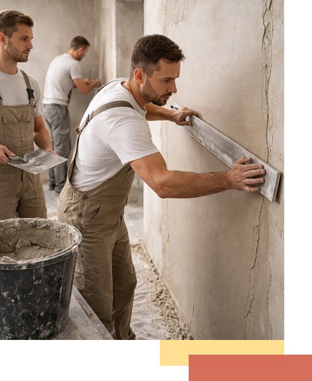 Штукатурка стен без маяков в Похвистнево быстро и качественно