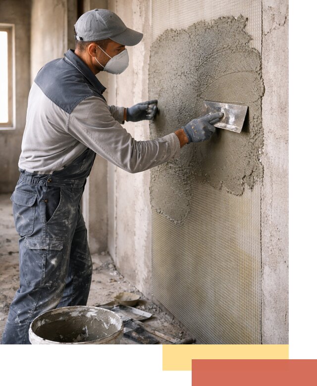 Штукатурка стен по сетке в Похвистнево под ключ качественно и быстро