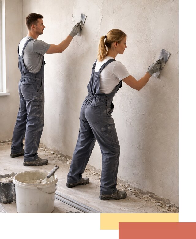 Штукатурка стен под обои в Похвистнево профессионально и быстро