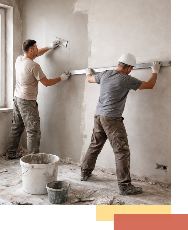 Штукатурка стен под покраску в Похвистнево качественно и быстро