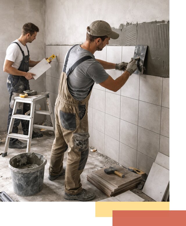 Укладка плитки на стены в Похвистнево профессионально и надежно