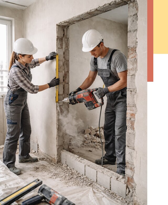 Создание проемов в стенах в Похвистнево от 6664 руб. — алмазная резка и расширение | ОТДЕЛОЧНИК-Пхв