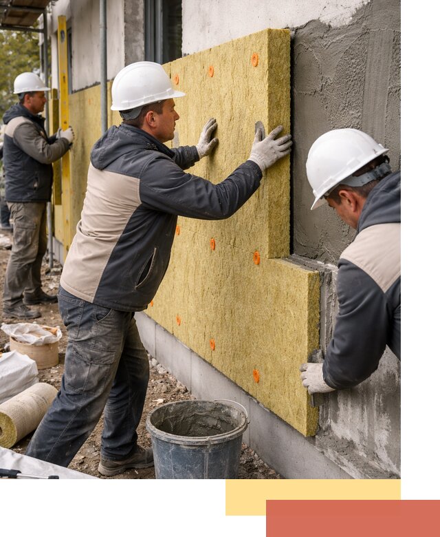 Утепление стен минватой в Похвистнево — тепло и звукоизоляция