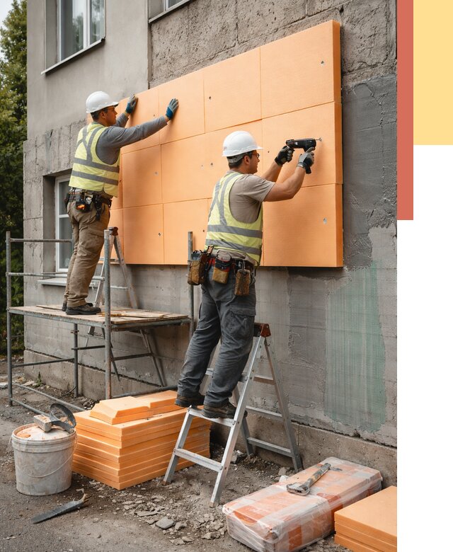 Утепление стен пеноплексом в Похвистнево от 1897 руб./м2 — быстро и недорого | ОТДЕЛОЧНИК-Пхв