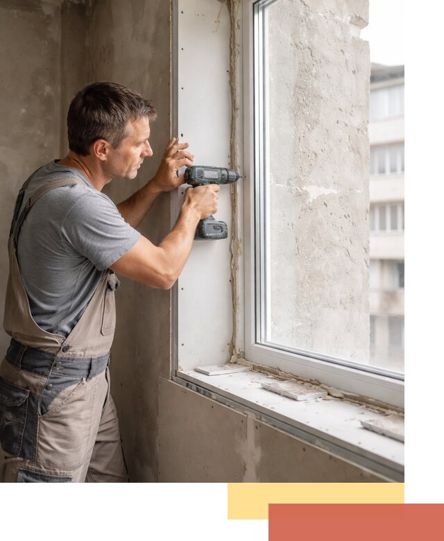 Монтаж гипсокартонных откосов в Похвистнево под ключ