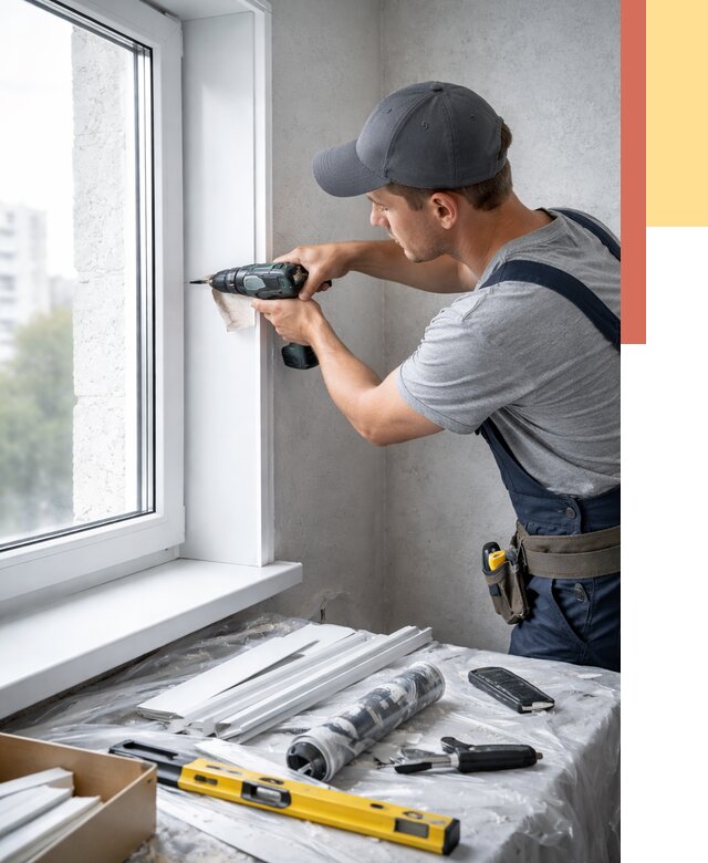 Установка пластиковых откосов в Похвистнево от 2307 руб. | ОТДЕЛОЧНИК-Пхв монтаж, быстро и недорого