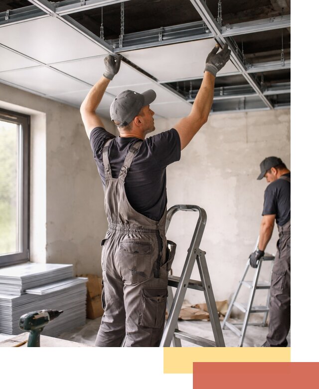 Монтаж кассетного потолка в Похвистнево качественно и быстро